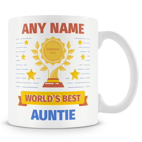 Auntie Mug - Worlds Best Auntie