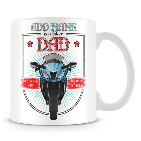 Motorbike Mug - Gift for Dad