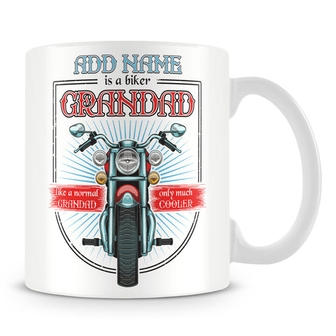 Motorbike Mug - Gift for Grandad