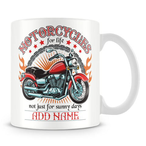 Motorbike Mug - Gift Mug for Bikers