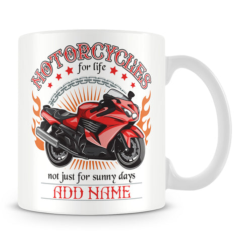Motorbike Mug - Gift for Bikers