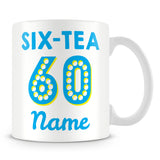 Birthday Tea Personalised Mug – Blue