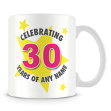 Star Personalised Birthday Mug – Pink