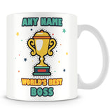 Boss Mug - Worlds Best Trophy