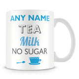Personalised Drinks Mug – Blue