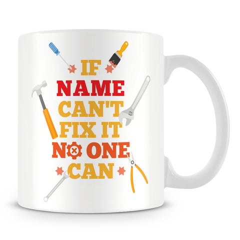 Fix it Personalised Mug with Name