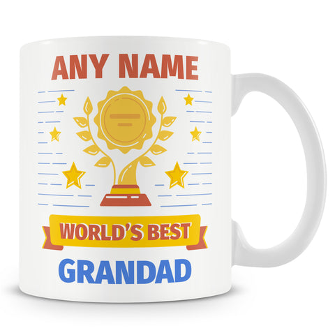 Grandad Mug - Worlds Best Grandad