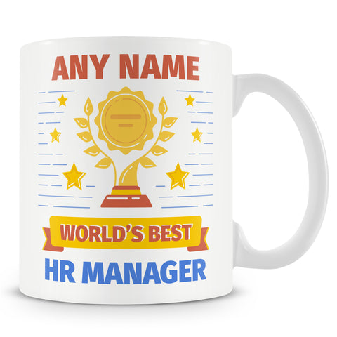 HR Manager Mug - Worlds Best HR Manager