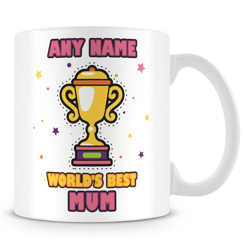 Mum Mug - Worlds Best Trophy