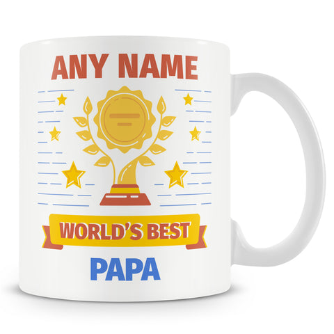 Papa Mug - Worlds Best Papa