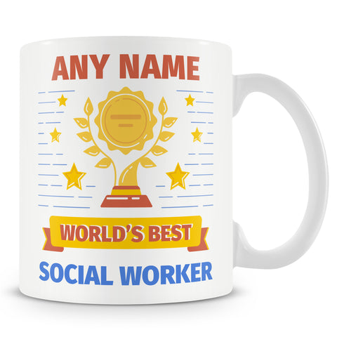 Social Worker Mug - Worlds Best Social Worker
