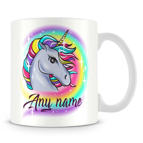 Unicorn Mug - Airbrush Style Design
