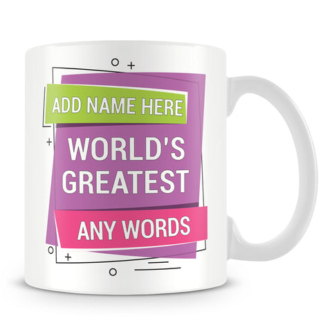 World's Greatest Personalised Mug