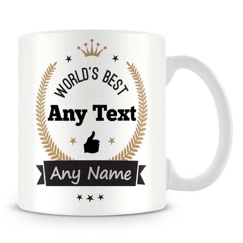 The Worlds Best Personalised Mug